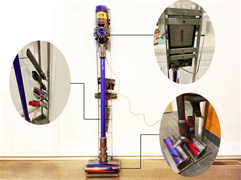 Brightshow Stable Metal Storage Bracket Stand Holder for Dyson 